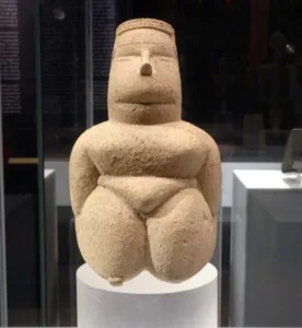 Dea Madre di Cuccuru S’Arriu.(V millennio a.C., cultura di Bonu Ighinu)