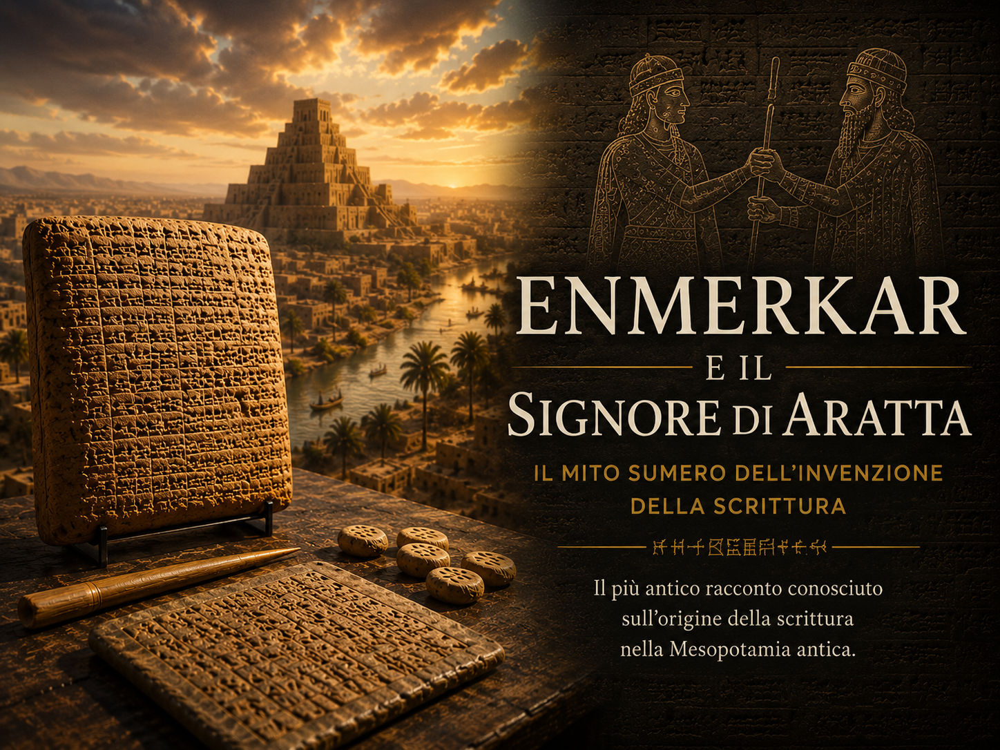 Enmerkar e il signore di Aratta tavoletta cuineforme