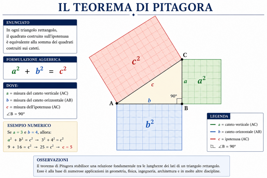 teorema di pitagora